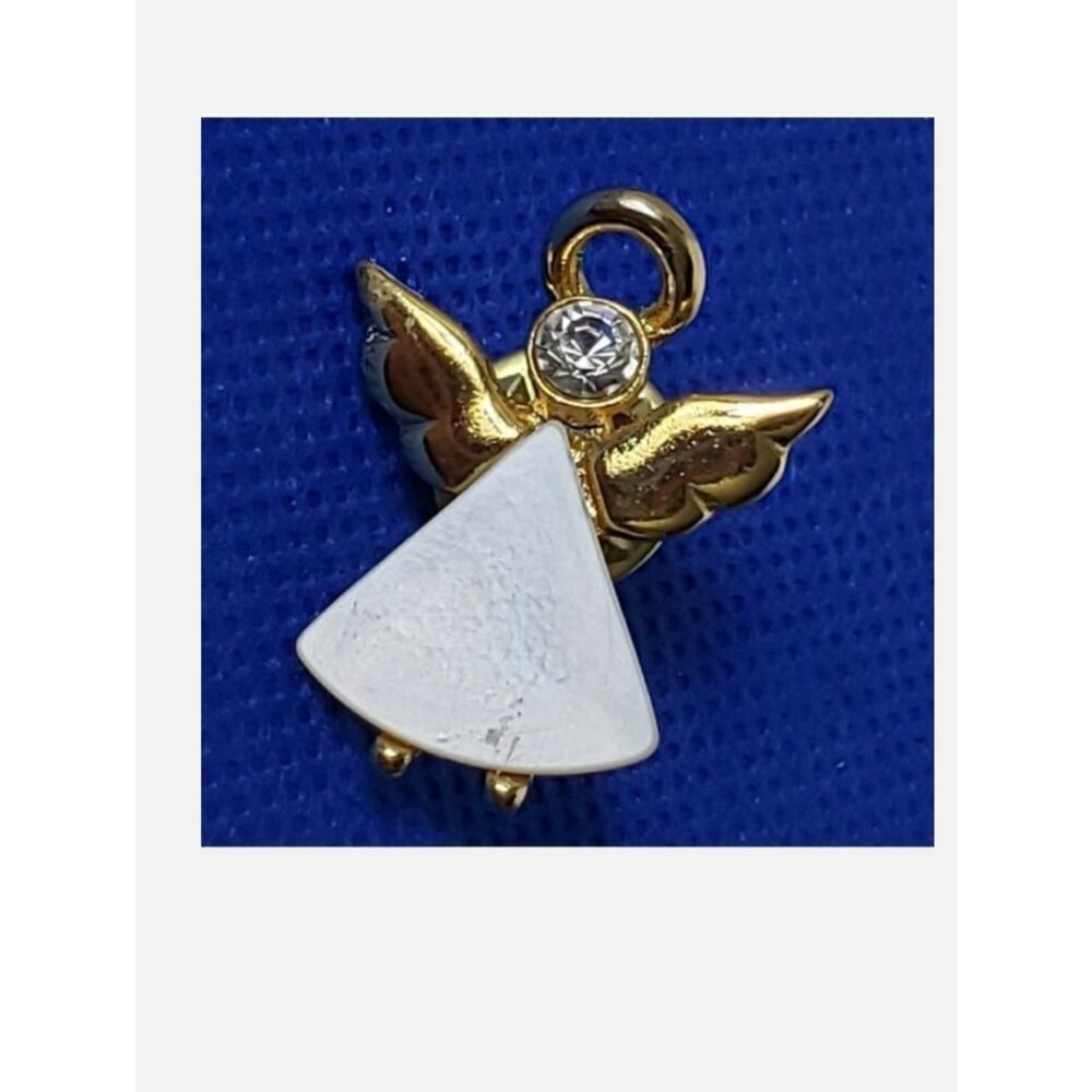 GUARDIAN ANGEL Mother Of Pearl Tack Pin